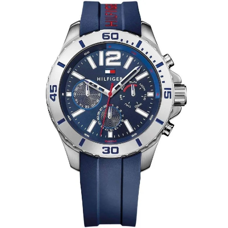 Tommy Hilfiger Men's Watch Chronograph Cool Sport Blue 1791142