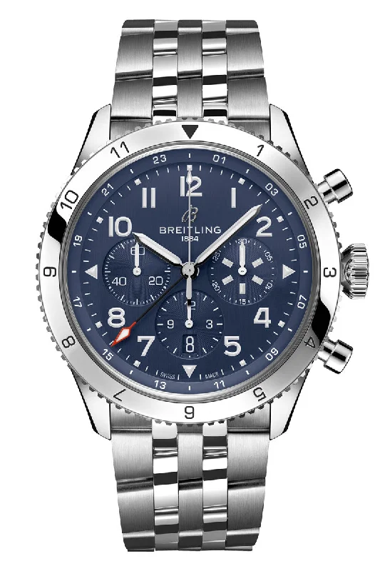 Breitling Super AVI B04 Chronograph GMT 46 Tribute to Vought F4U Corsair AB04451A1C1A1