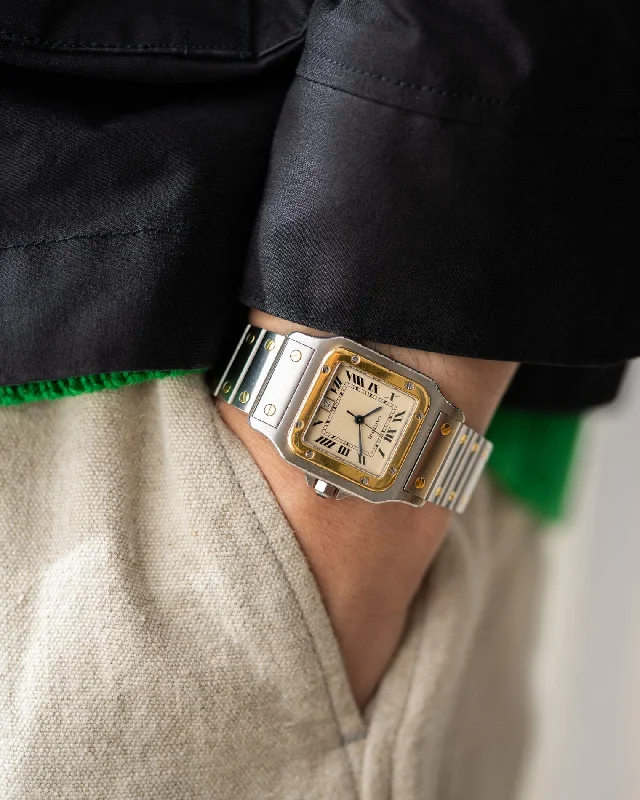 Cartier Santos Galbee 187901 Ivory Roman