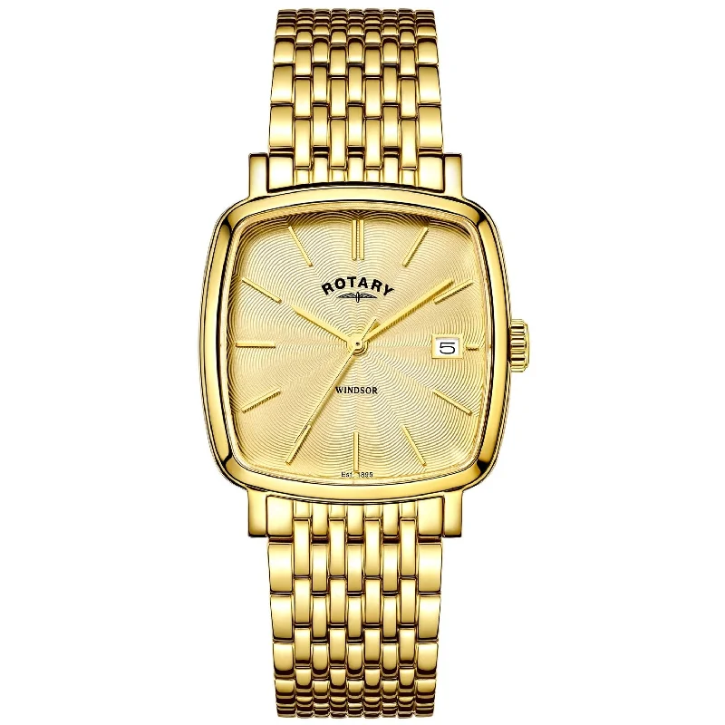 Rotary Windsor Men's Gold Watch GB05308/03