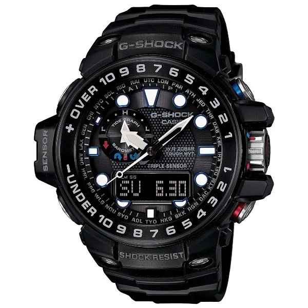 Casio Men's GWN1000B-1AJF G-Shock Black Resin Watch