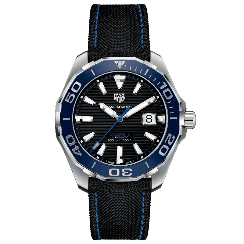 Tag Heuer Watch Automatic Aquaracer Canvas WAY201C.FC6395