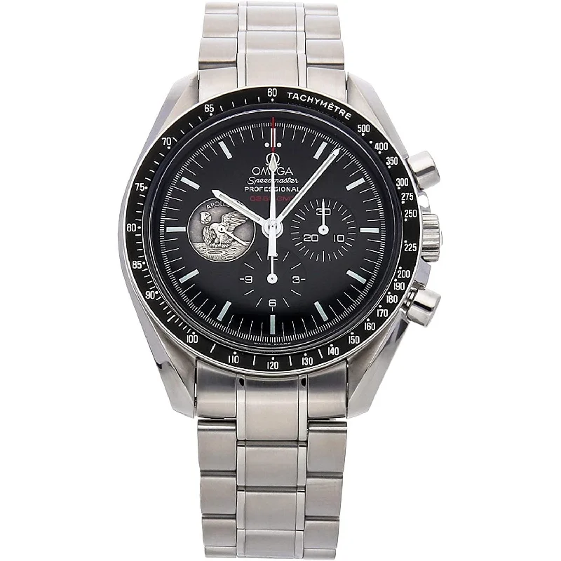 Omega Men's 311.30.42.30.01.002 Speedmaster Professional Apollo 11 Chronograph Stainless Steel Watch