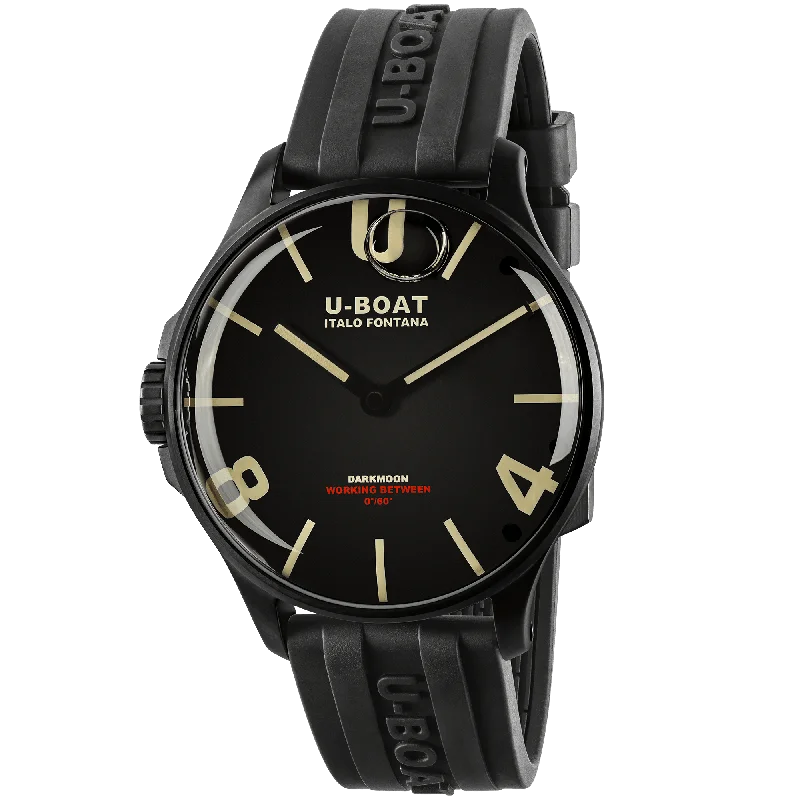 U-Boat Men's Watch Darkmoon Black 8464/D