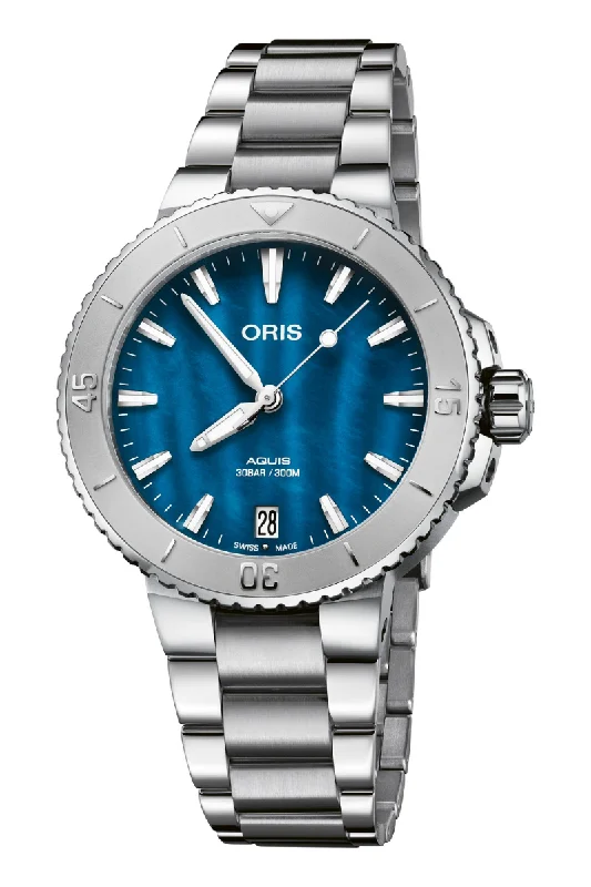 Oris Aquis Date Mother-of-Pearl 36.5mm 01 733 7770 4155-07 8 18 05P