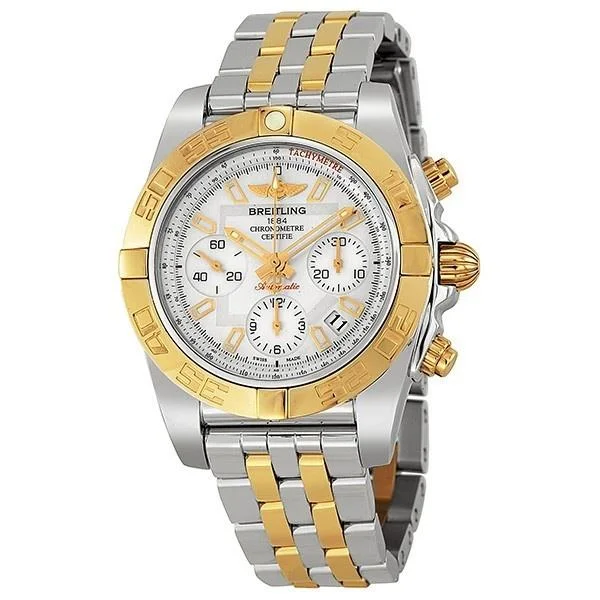 Breitling Men's CB0140Y2-A743 Chronomat Chronograph Automatic 18kt Rose Gold Two-Tone Stainless Steel Watch