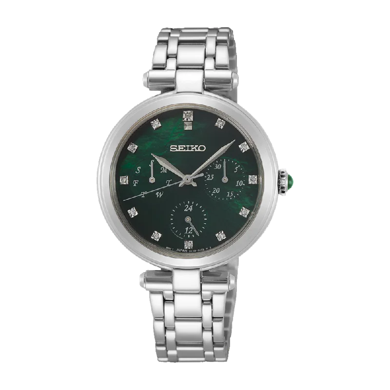 Seiko Caprice Ladies Green Watch SKY063P1