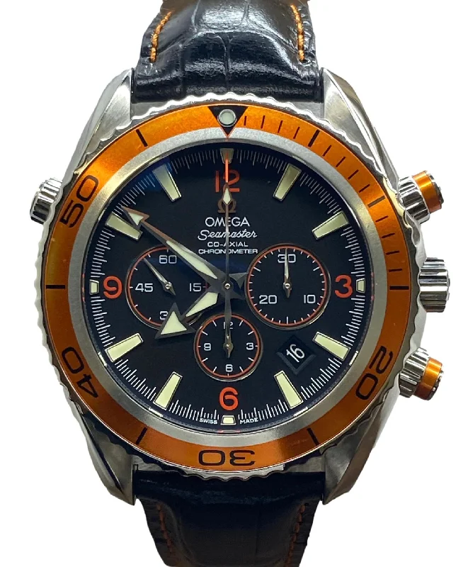 Omega Seamaster Planet Ocean Chronograph 45,5mm 2918.50.82 Black Dial Automatic Men's Watch