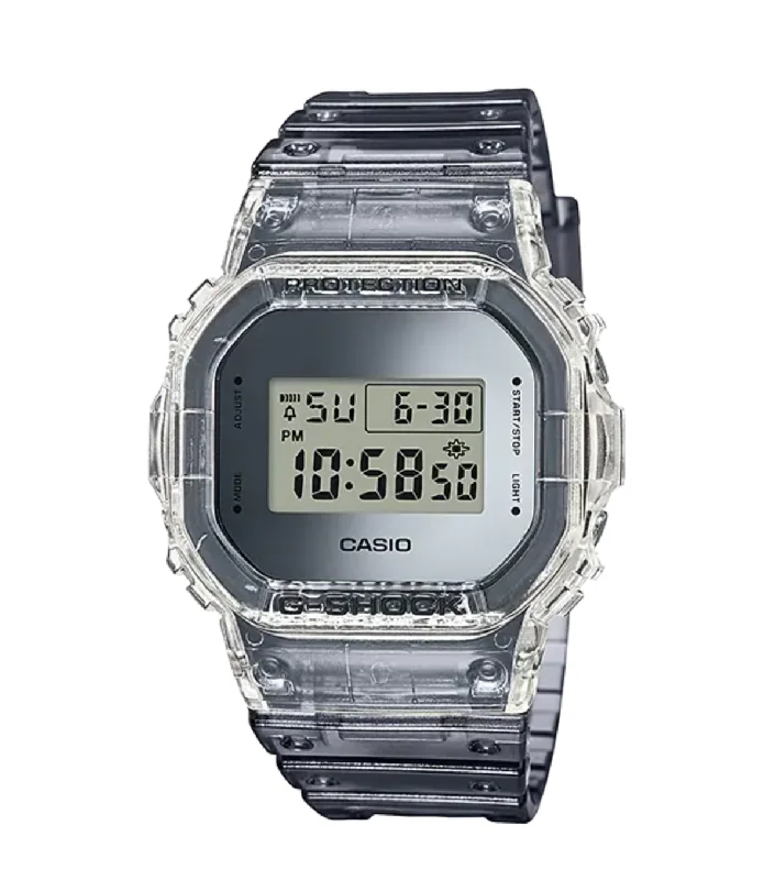 Casio G-Shock Men's Watch Translucent Grey DW-5600SK-1DR