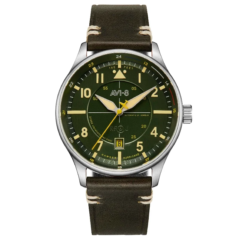 AVI-8 Hampshire Hawker Hurricane Kent Automatic Watch AV-4094-03