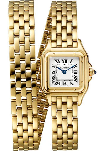 Cartier Panth�re de Cartier Double Loop Watch - 22 mm Yellow Gold Case - Yellow Gold Double Loop Bracelet - WGPN0013