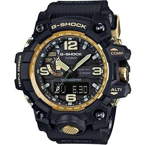 Casio Men's GWG1000-1AJF G-Shock Chronograph Black Rubber Watch