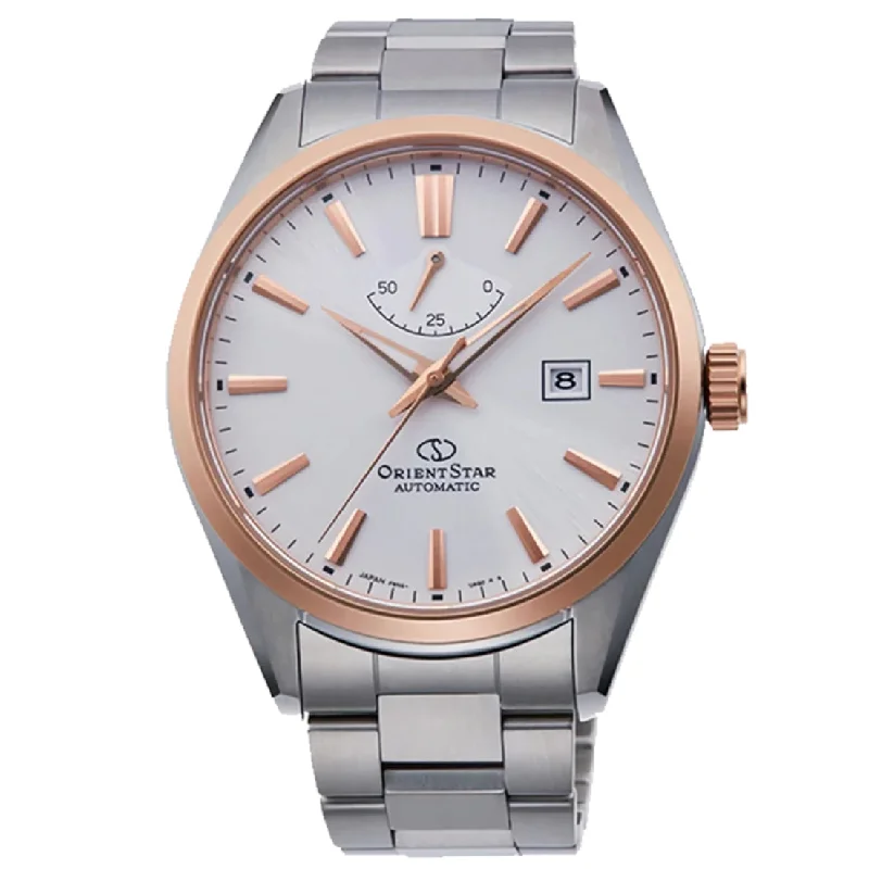 Orient Star Basic Date Classic Men's Silver Watch RE-AU0401S00B