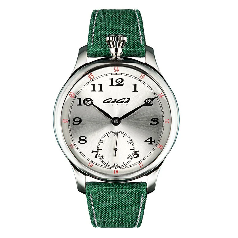 GaGà Milano Watch Classic Steel Green 8040