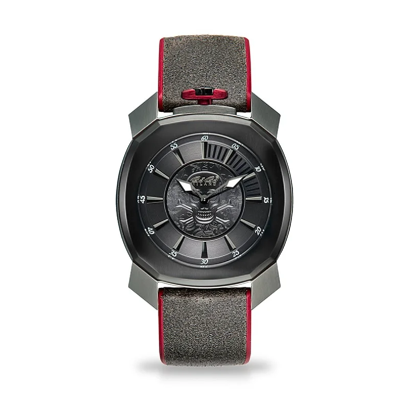 Gaga Milano Watch Frame_One Skull Grey 7059.01