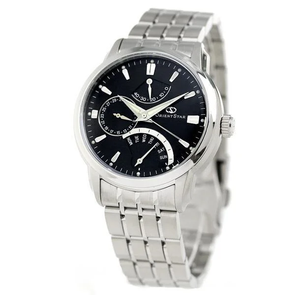 Orient Men's SDE00002B0 Star Retrograde Multi-Function Automatic Stainless Steel Watch