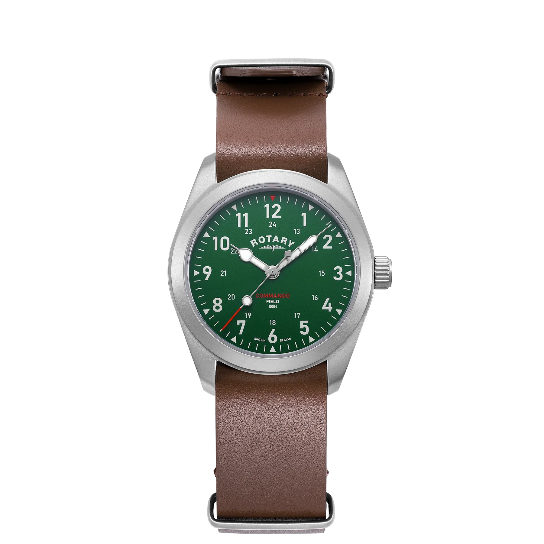 Rotary RW 1895 Field Men Watch Green GS05535/56