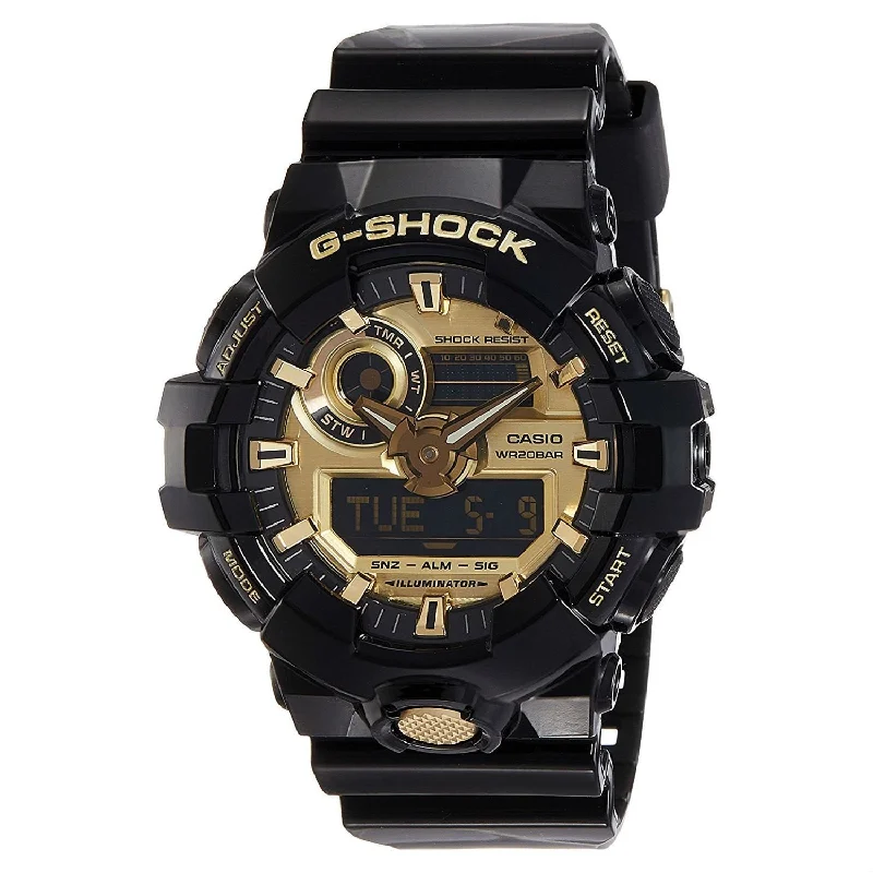 Casio Men's GA710GB-1A G-Shock Black Resin Watch