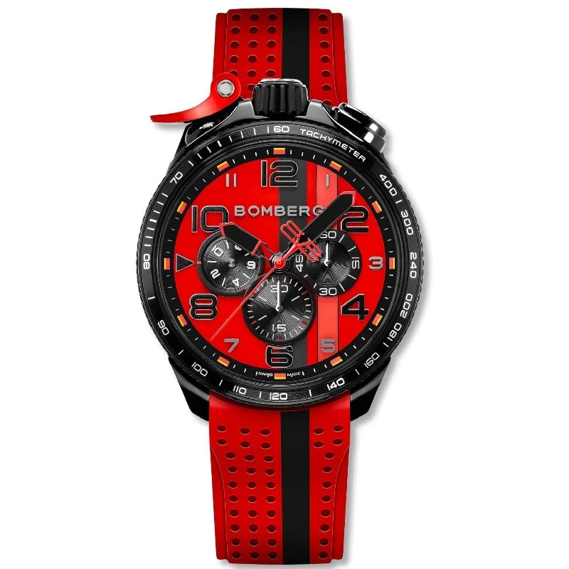 Bomberg Monza Men's Red Watch BS45CHPBA.059-15.12