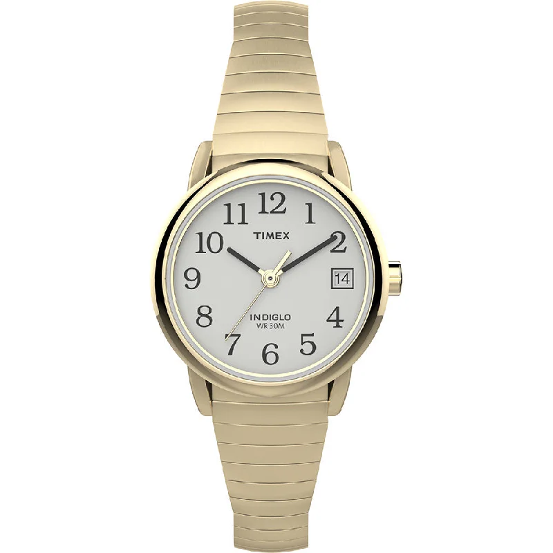 Timex Easy Reader Classic Ladies White Watch T2H351