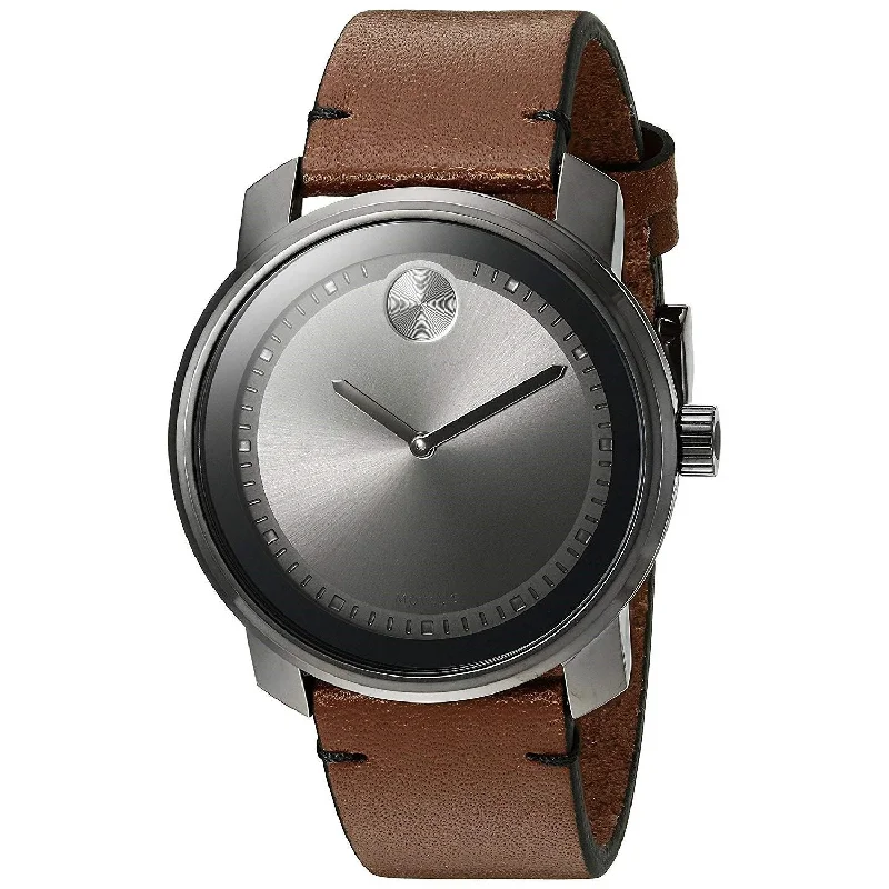 Movado Men's 3600366 Bold Brown Leather Watch