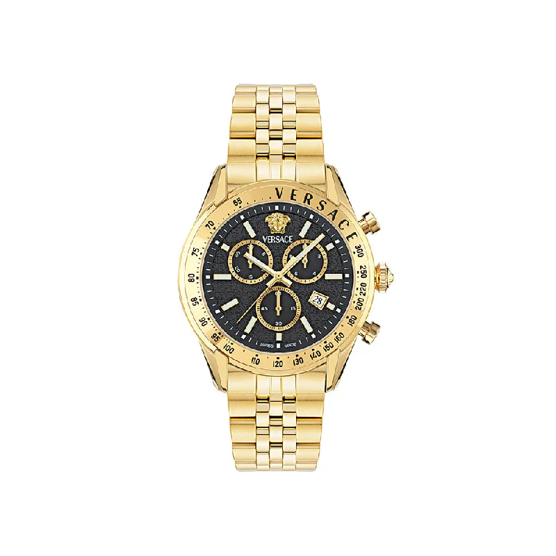 Versace Chrono Master Men's Black Watch VE8R00624