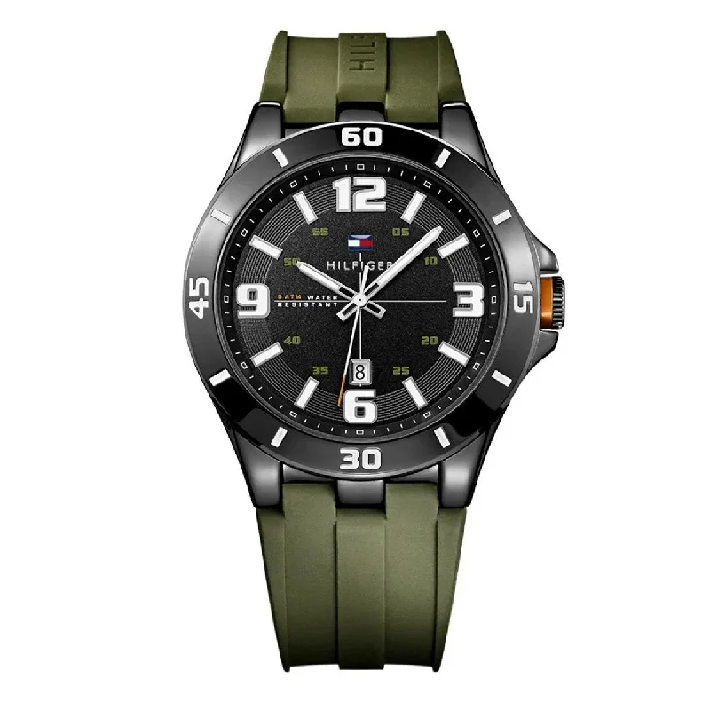 Tommy Hilfiger Men's Watch Drew Black 1791065