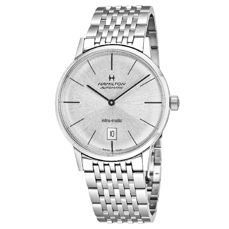 Hamilton Men's H38455151 Intra-Matic Automatic Stainless Steel Watch