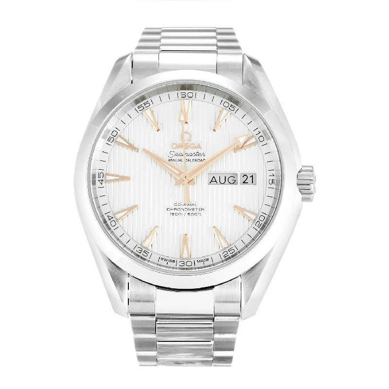 Omega Men's 231.10.43.22.02.003 Seamaster Aqua Terra Annual Calendar Stainless Steel Watch