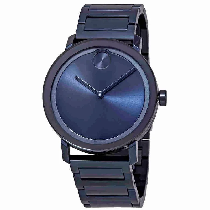 Movado Men's 3600510 Bold  Blue Stainless Steel Watch