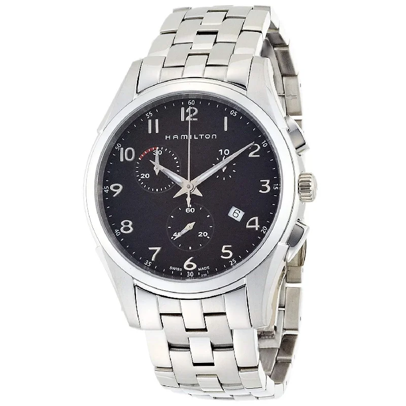 Hamilton Men's H38612133 Jazzmaster Chronograph Stainless Steel Watch