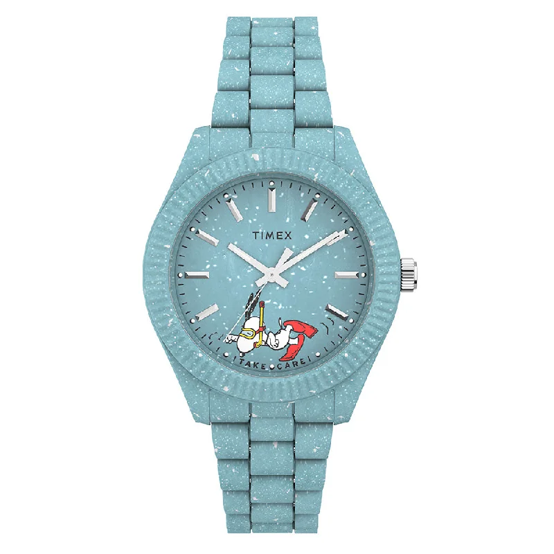 Timex Peanuts Legacy Ocean Ladies Blue Watch TW2V53200