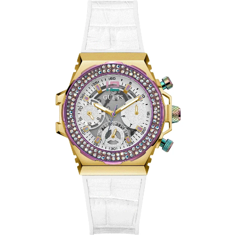 Guess Fusion Ladies White Watch GW0553L2