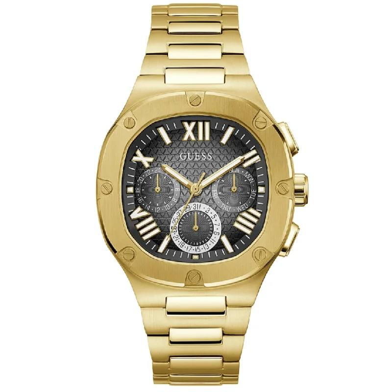 Guess Headline Men's Gold Watch GW0572G2