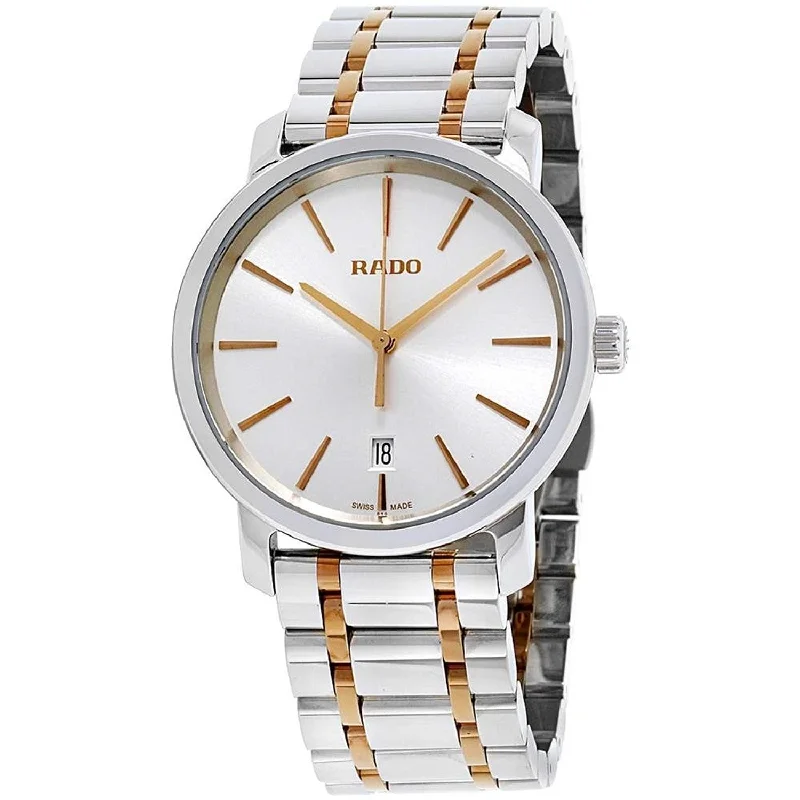 Rado Men's R14078103 Diamaster XXL Two-Tone Stainless Steel Watch