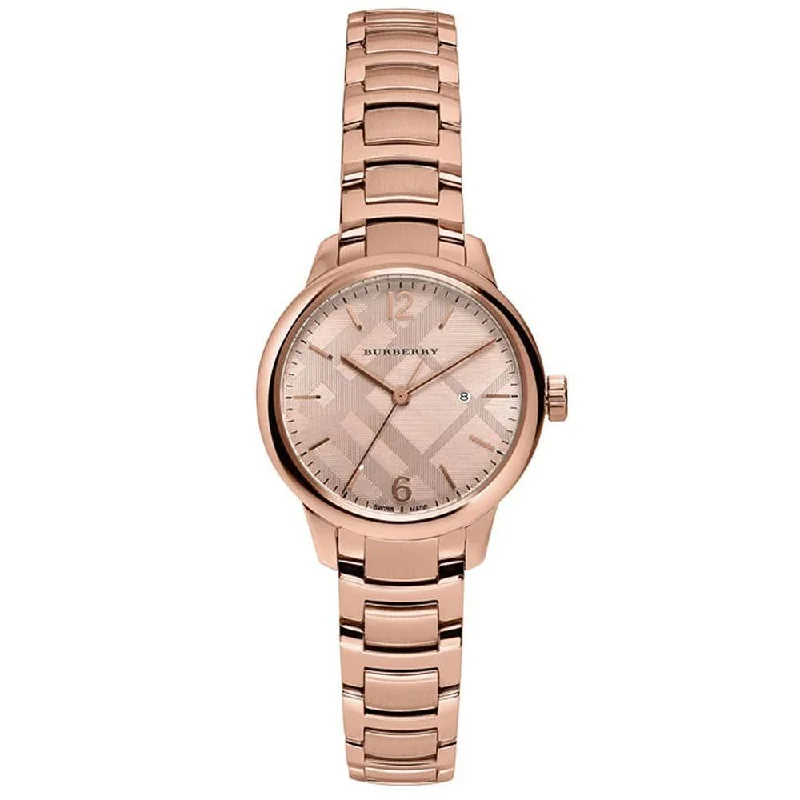 Burberry BU10116 Ladies Rose Gold 32mm Watch