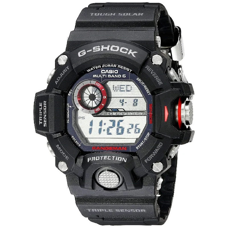 Casio Men's GW9400-1 G-Shock Digital Black Resin Watch