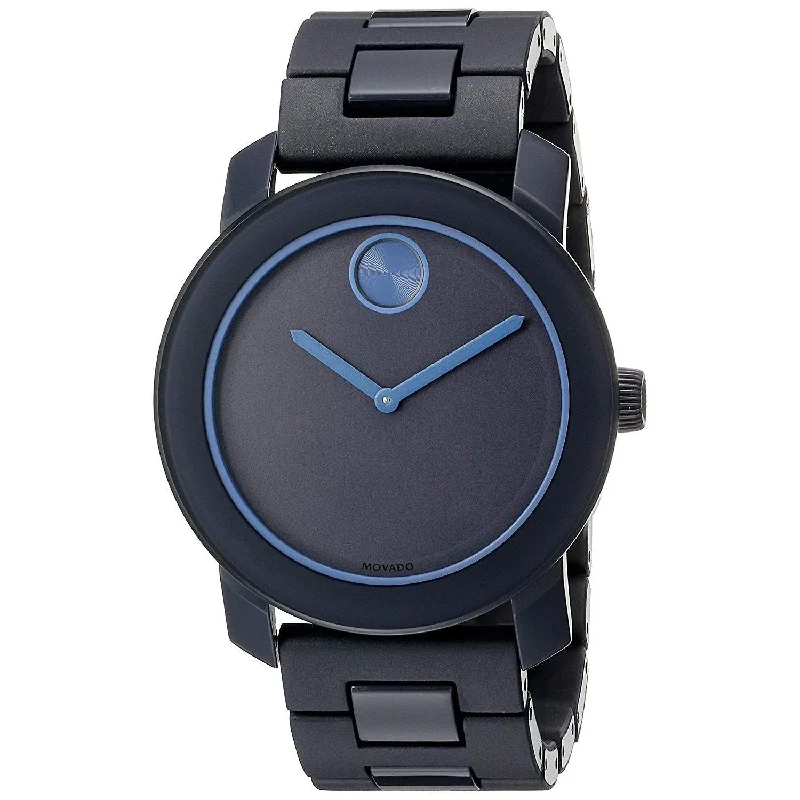 Movado Men's 3600314 Bold Black Stainless Steel Watch