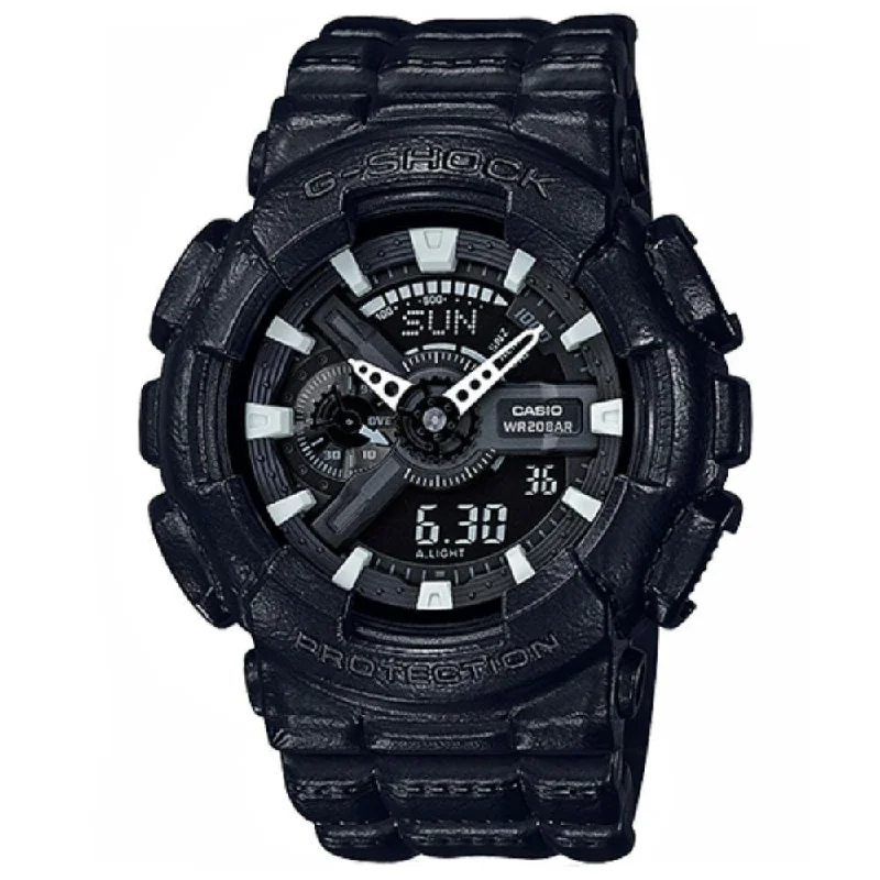 Casio Men's GA110BT-1A G-Shock Chronograph Black Resin Watch