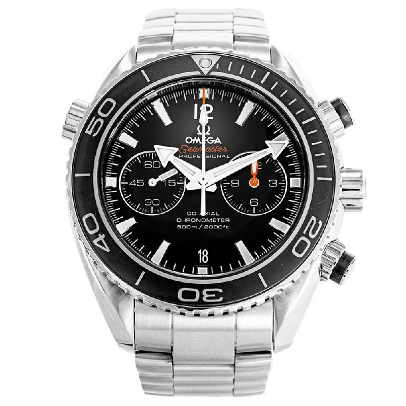 Omega Men's 232.30.46.51.01.001 Seamaster Planet Ocean Chronograph Stainless Steel Watch