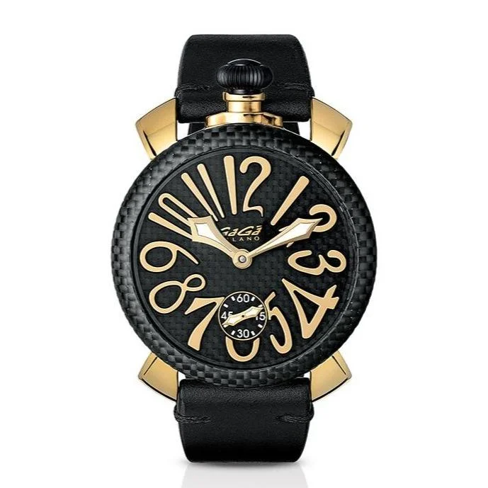 Gagà Milano Watch Manuale 48mm Special Edition Carbon