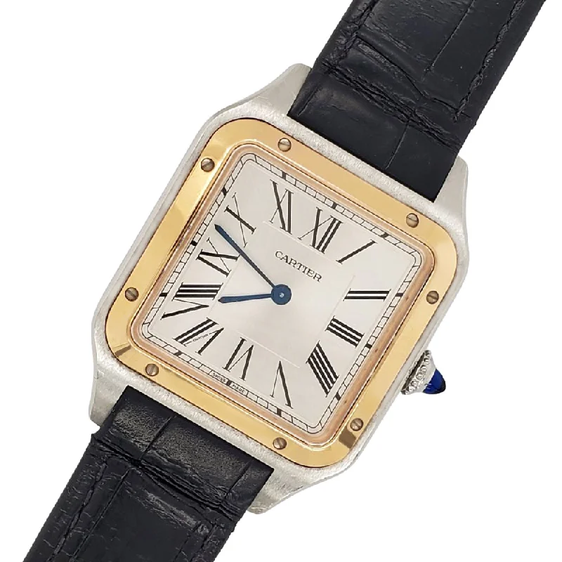 2021 Cartier Santos Dumont Large Steel/Rose Gold Watch W2SA0011 4240 Box Papers