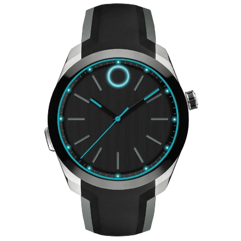 Movado Men's 3660001 Bold Black Silicone Watch