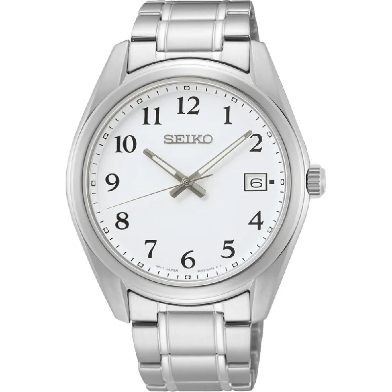 Seiko Classic Ladies White Watch SUR459P1