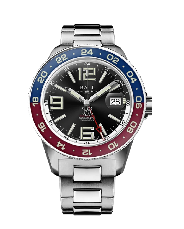 Ball Men's Watch Engineer III Maverick GMT Black DG3028C-S1CJ-BK