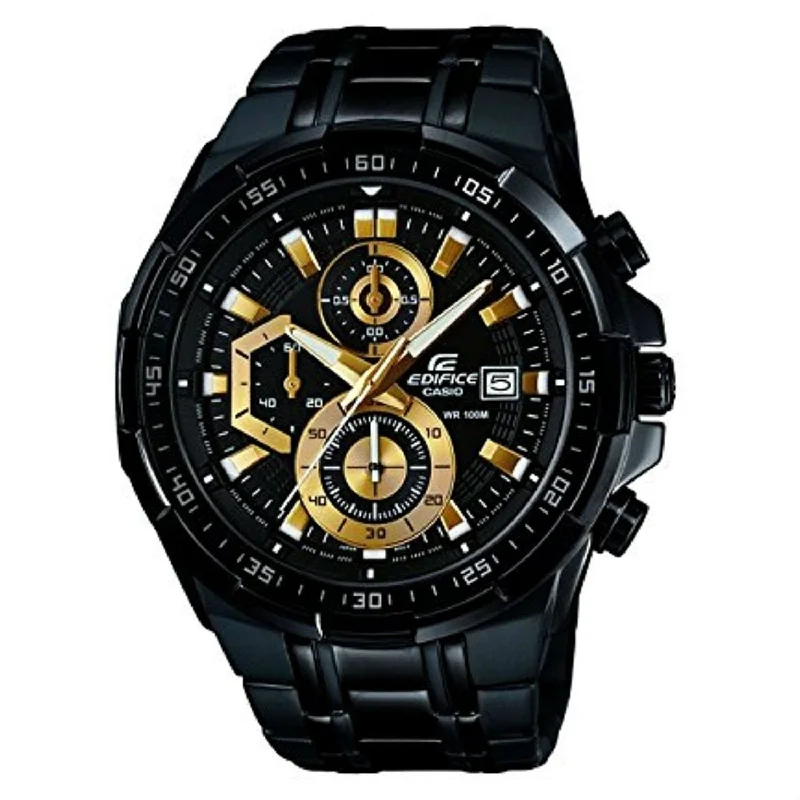 Casio Men's EFR539BK-1A Edifice Chronograph Black Stainless Steel Watch