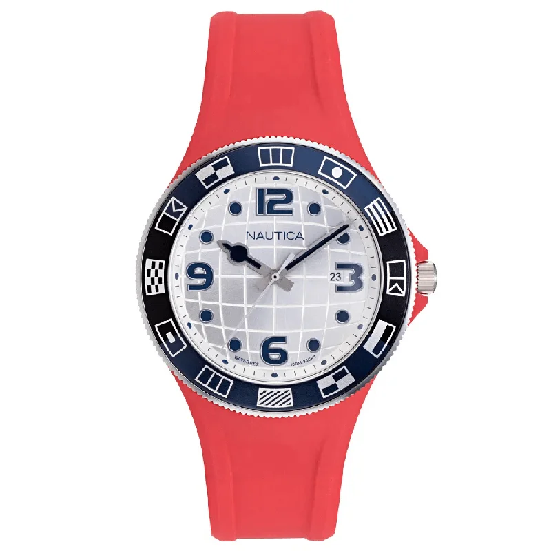 Nautica Men's Watch Lummus Beach Red NAPLBS902