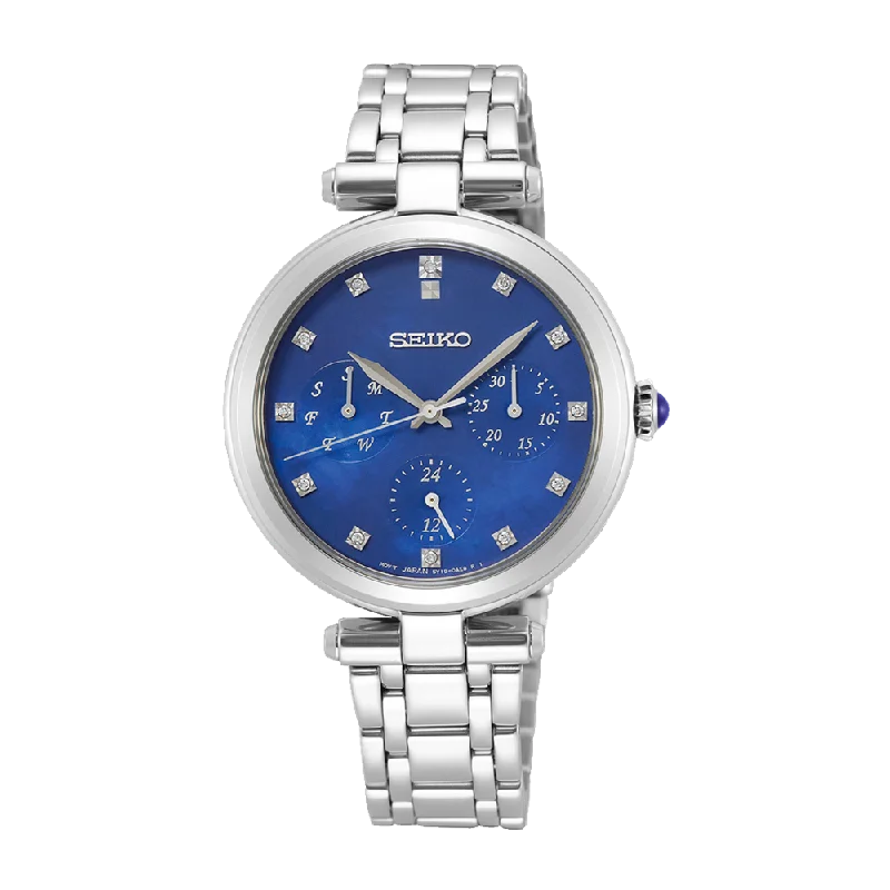 Seiko Classic Blue Ladies Watch SKY661P1