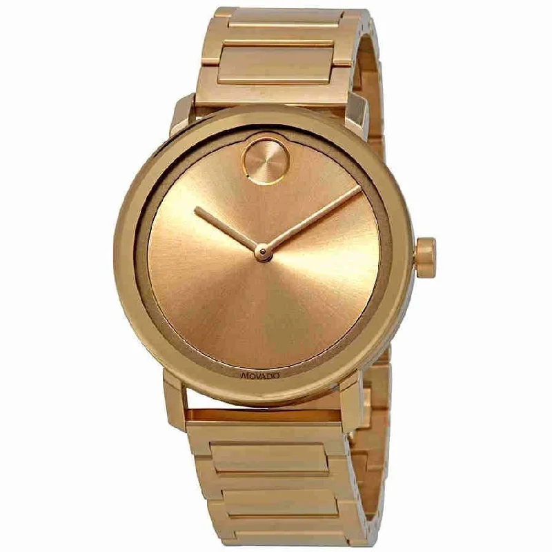 Movado Men's 3600508 Bold  Gold-Tone Stainless Steel Watch