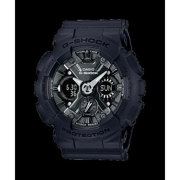 Casio Men's GMAS120MF-1A G-Shock Black Resin Watch